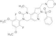 3-(2,6-difluoro-3,5-dimethoxyphenyl)-1-ethyl-8-(morpholinomethyl)-7-(phenylsulfonyl)-1,3,4,7-tetra…