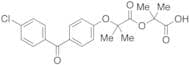 Fenofibric Acid 1-Carboxyl-1-methylethyl Ester (>85%)
