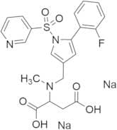 N-((5-(2-Fluorophenyl)-1-(pyridin-3-ylsulfonyl)-1H-pyrrol-3-yl)methyl)-N-methylaspartic Acid, Sodi…
