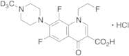 Fleroxacin Hydrochloride D3 (N-Methyl D3)