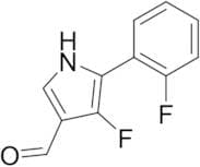 4-Fluoro-5-(2-fluorophenyl)-1H-pyrrole-3-carboxaldehyde