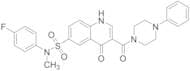 N-(4-Fluorophenyl)-1,4-dihydro-N-methyl-4-oxo-3-[(4-phenyl-1-piperazinyl)carbonyl]-6-quinolinesulf…