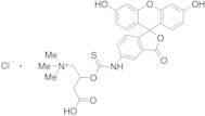 N-(5-Fluoresceinyl)-L-carnitine-O-thiocarbamate Chloride