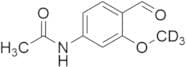 N-(4-Formyl-3-methoxyphenyl)acetamide-d3