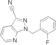 1-(2-Fluorobenzyl)-1H-pyrazolo[3,4-b]pyridine-3-carbonitrile
