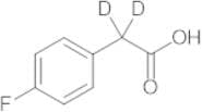 (4-Fluorophenyl)acetic-α,α-d2 Acid