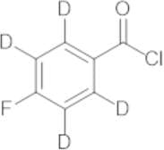 4-Fluorobenzoyl-d4 Chloride
