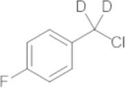 4-Fluorobenzyl-α,α-d2 Chloride