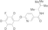 (R)-6-(3-Fluoro-benzyloxy)-N-(1,2,2-trimethyl-propyl)-nicotinamide-d4