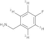 4-Fluorobenzyl-2,3,5,6-d4-amine