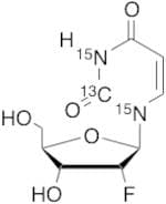 2'-Fluoro-2'-deoxyuridine-2-13C, 1,3-15N2