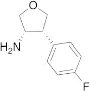rel-(3R,4S)-4-(4-Fluorophenyl)tetrahydro-3-furanamine