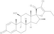 9α-Fluoro-11β-hydroxy-16-β-methyl-3-oxoandrosta-1,4-diene-17(R)-spiro-2’-[4’-chloro-5’-ethylfuran-…