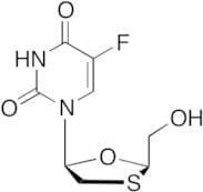 cis 5-Fluoro-1-[2-(hydroxymethyl)-1,3-oxathiolan-5-yl]-2,4(1H,3H)- pyrimidinedione