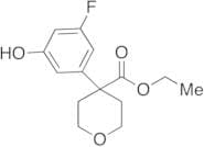 4-(3-Fluoro-5-hydroxyphenyl)-3,4,5,6-tetrahydro-2H-pyran-4-carboxylate Ethyl