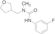 N-​(3-​Fluorophenyl)​-​N-​methyl-​N-​[(tetrahydro-​3-​furanyl)​methyl]​-urea