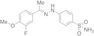 4[N’-[1-[3-Fluoro-4-methoxy-phenyl)-ethylidene]hydrazino}benzenesulfonamide