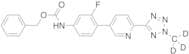 N-[3-Fluoro-4-[6-(2-methyl-2H-tetrazol-5-yl)-3-pyridinyl]phenyl]carbamic Acid Phenylmethyl Ester-d3