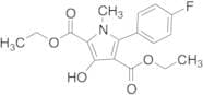 5-(3-Fluoro-phenyl)-3-hydroxy-1-methyl-1H-pyrrole-2,4-dicarboxylic Acid Diethyl Ester