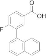 4-Fluoro-3-(naphthalen-1-yl)benzoic acid