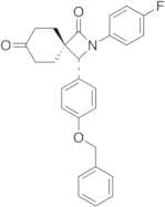 (3R)-2-(4-Fluorophenyl)-3-[4-(phenylmethoxy)phenyl]-2-azaspiro[3.5]nonane-1,7-dione