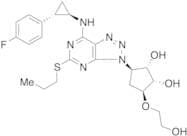 (1S,2S,3R,5S)-3-[7-[[(1R,2S)-2-(4-fluorophenyl)cyclopropyl]amino]-5-(propylthio)-3H-1,2,3-triazolo…