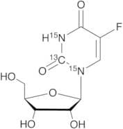 5-Fluorouridine-13C,15N2