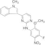 N-(4-Fluoro-2-methoxy-5-nitrophenyl)-4-(1-methyl-1H-indol-3-yl)-2-pyrimidinamine