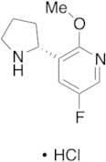 5-Fluoro-2-methoxy-3-(2R)-2-pyrrolidinyl-pyridine Dihydrochloride