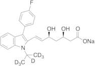 (3R,5S)-Fluvastatin-d7 Sodium Salt