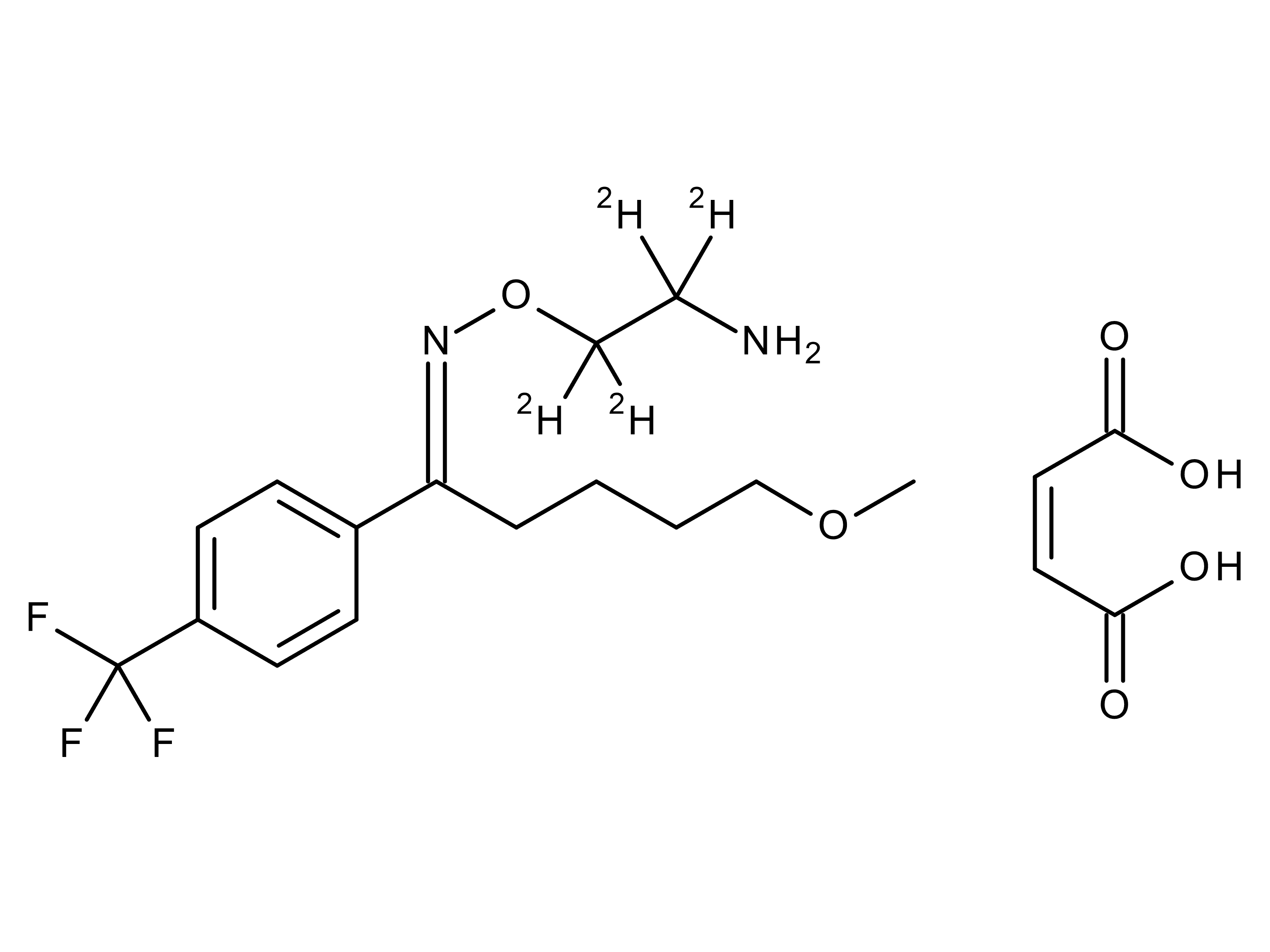 (E)-Fluvoxamine-d4 Maleate