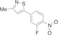5-​(3-Fluoro-​4-​nitrophenyl)​-​3-​methyl-isothiazole