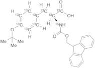 N-Fmoc-(13C9,15N)-L-Tyrosine O-Tertbutyl Ether