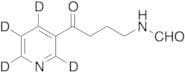3-(4-Formylaminobutyryl)pyridine-d4
