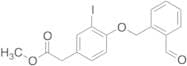[4-(2-Formylbenzyloxy)-3-iodophenyl]acetic Acid Methyl Ester