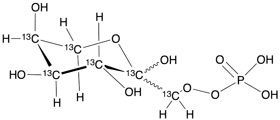 D-​Fructofuranose 1-​(Dihydrogen Phosphate)-13C6
