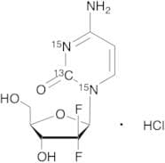 Gemcitabine-13C,15N2 Hydrochloride