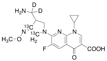 Gemifloxacin-13C2,d2