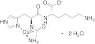 [N2-(N-Glycyl-L-histidyl)-L-lysinato(2-)]copper Dihydrate