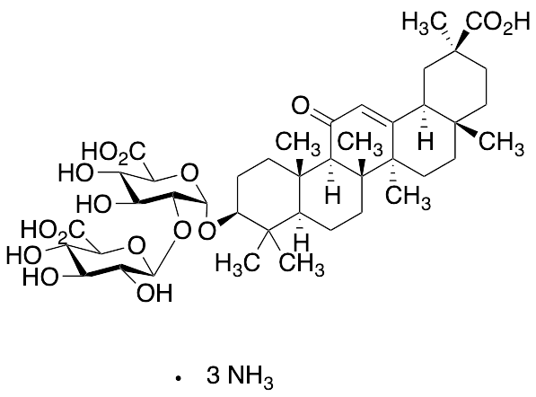 18α-Glycyrrhizic Acid Tri-ammonium Salt