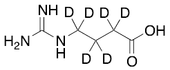 4-Guanidinobutanoic Acid-d6