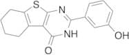 2-(3-Hydroxyphenyl)-5,6,7,8-tetrahydrobenzo[4,5]thieno[2,3-d]pyrimidin-4(3H)-one