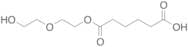 1-[2-(2-Hydroxyethoxy)ethyl] Hexanedioic Acid Ester