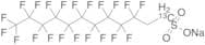Sodium 1D,1D,2H,2H-Perfluorododecylsulfonate 1-13C