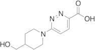 6-(4-(Hydroxymethyl)piperidin-1-yl)pyridazine-3-carboxylic Acid
