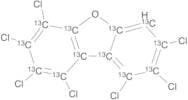 1,​2,​3,​4,​7,​8,​9-Heptachloro-dibenzofuran-​13C12