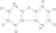 1,​2,​3,​6,​7,​8-Hexachloro-dibenzofuran-​13C12