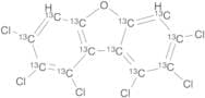 1,​2,​3,​7,​8,​9-Hexachloro-dibenzofuran-​13C12
