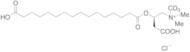 Hexadecanedioic Acid Mono-L-carnitine-d3 Ester Chloride
