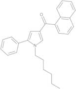 1-Hexyl-2-phenyl-4-(1-naphthoyl)pyrroleJWH-147
